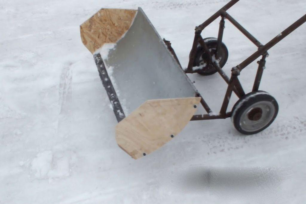 Откат — это разновидность снегоуборочной лопаты